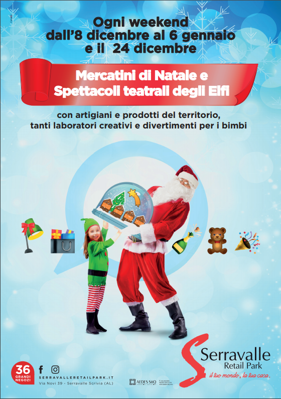 Il Natale al Serravalle Retail Park