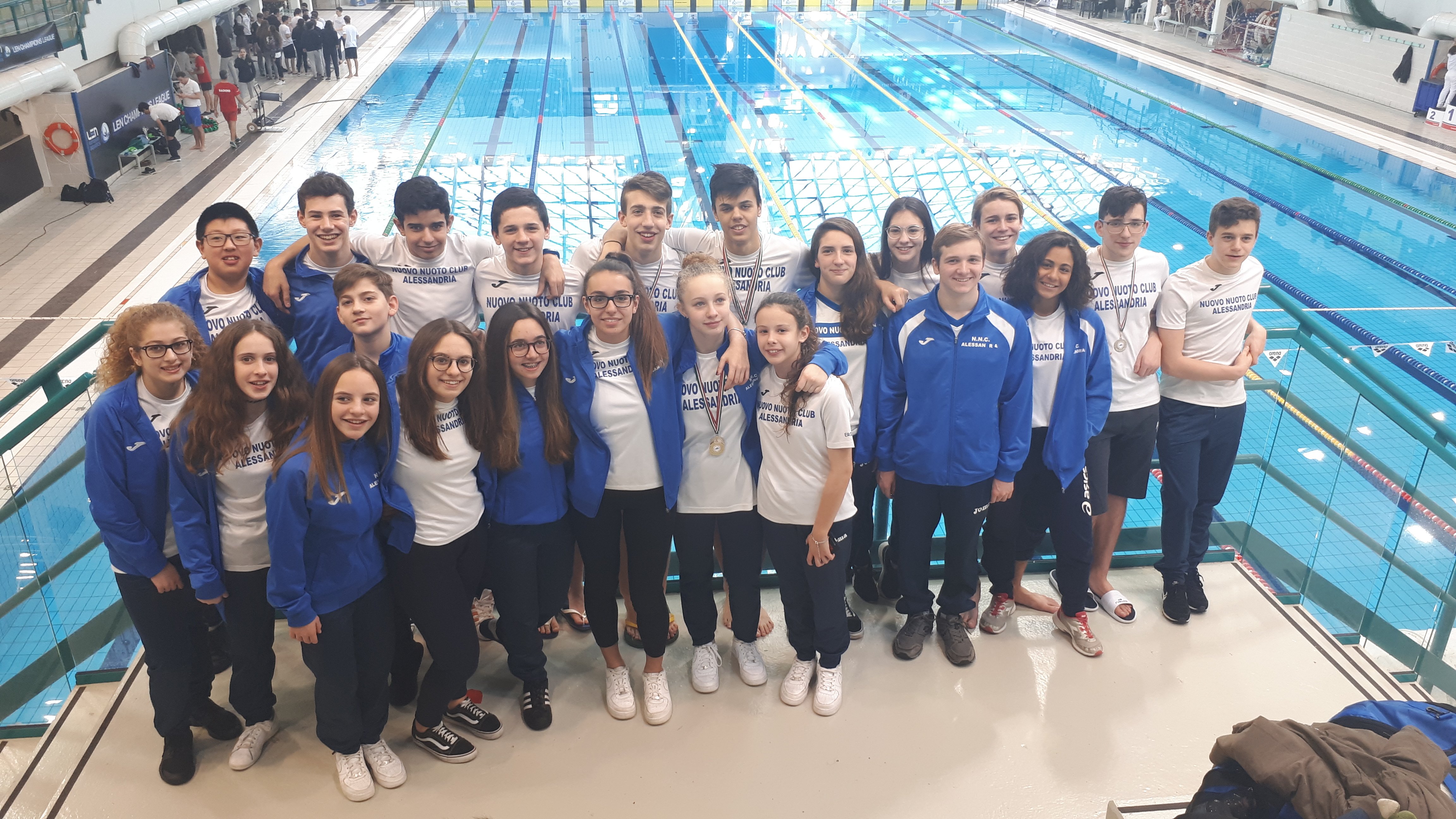 Nuovo Nuoto Club Alessandria protagonista ai campionati invernali Uisp
