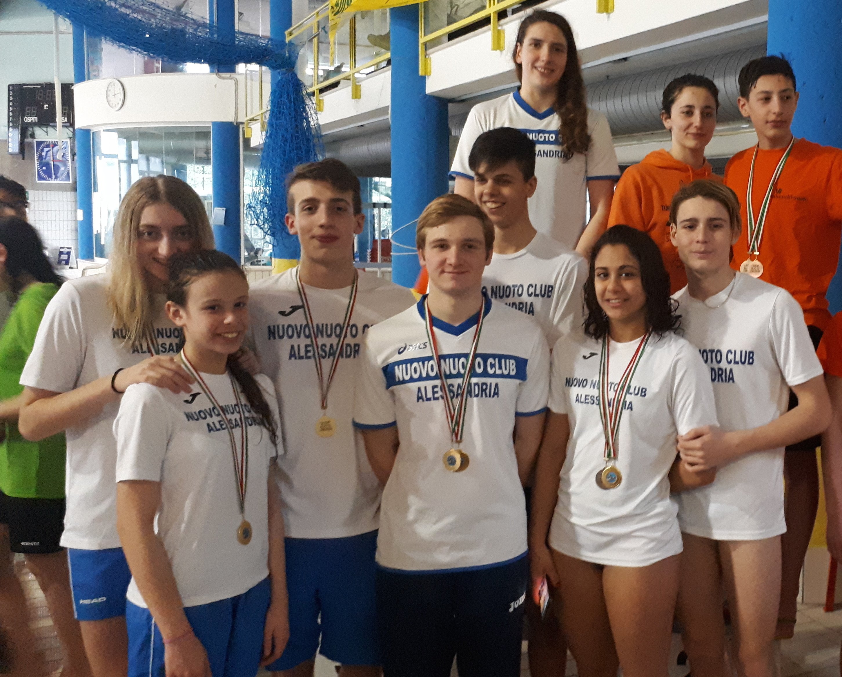 Nuovo Nuoto Club Alessandria sugli scudi: dieci nuovi campioni regionali
