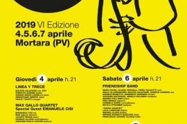 Jazz Festival Città di Mortara: dal 4 al 7 aprile la sesta edizione