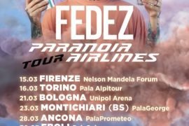 Fedez – il 15 marzo parte il nuovo Paranoia Airlines tour