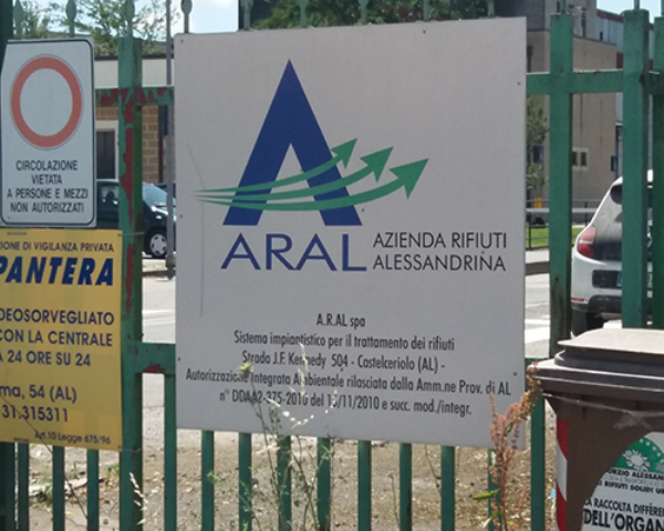 Discarica Castelceriolo dopo 8 mesi di nuovo pronta per rifiuti ingombranti