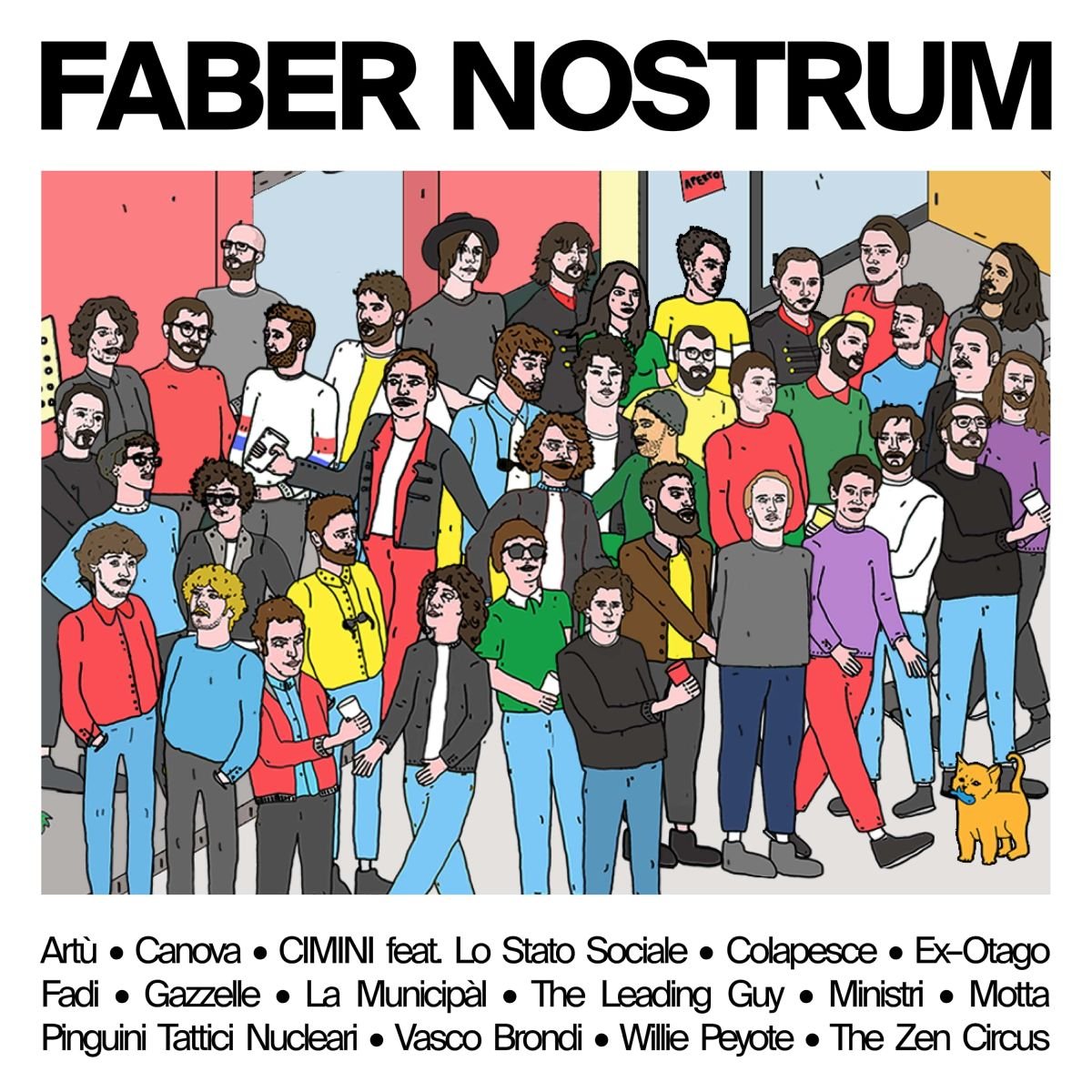 Faber Nostrum: il disco tributo a Fabrizio De André esce il 26 aprile