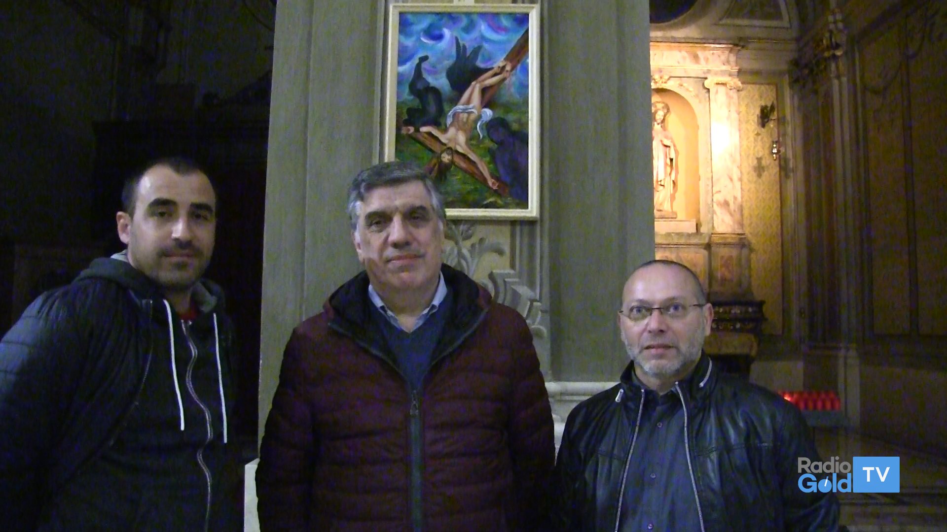 Via Crucis: in Duomo i quadri dei detenuti. “Speriamo restino fino a Pasqua”