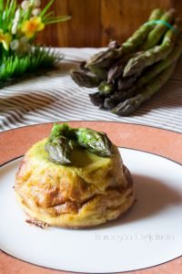 5 ricette per un menù di Pasqua originale - flan di asparagi