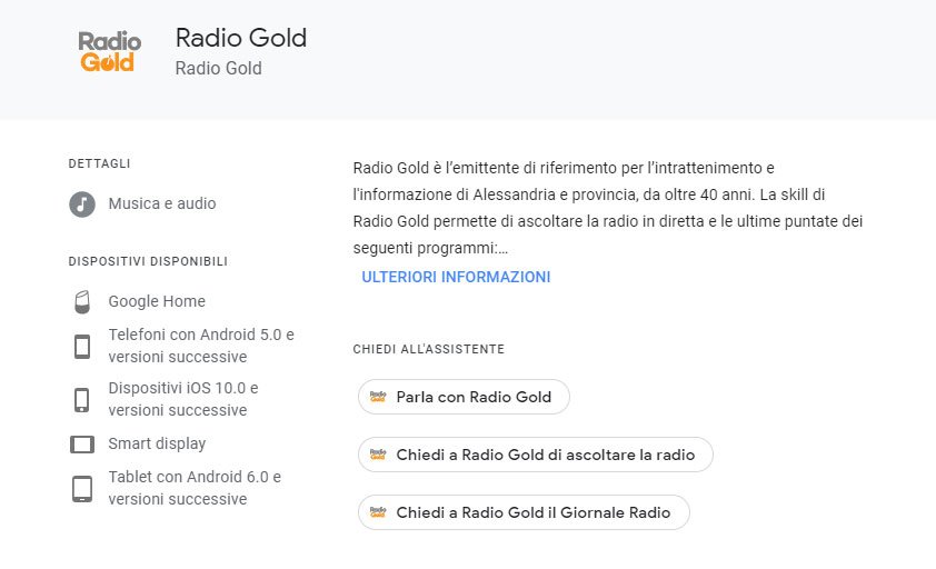 Google Radio Gold