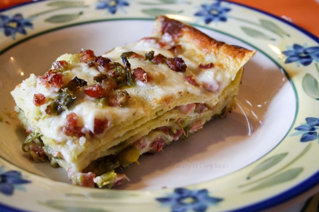 5 ricette per un menù di Pasqua originale - Lasagne speck e asparagi