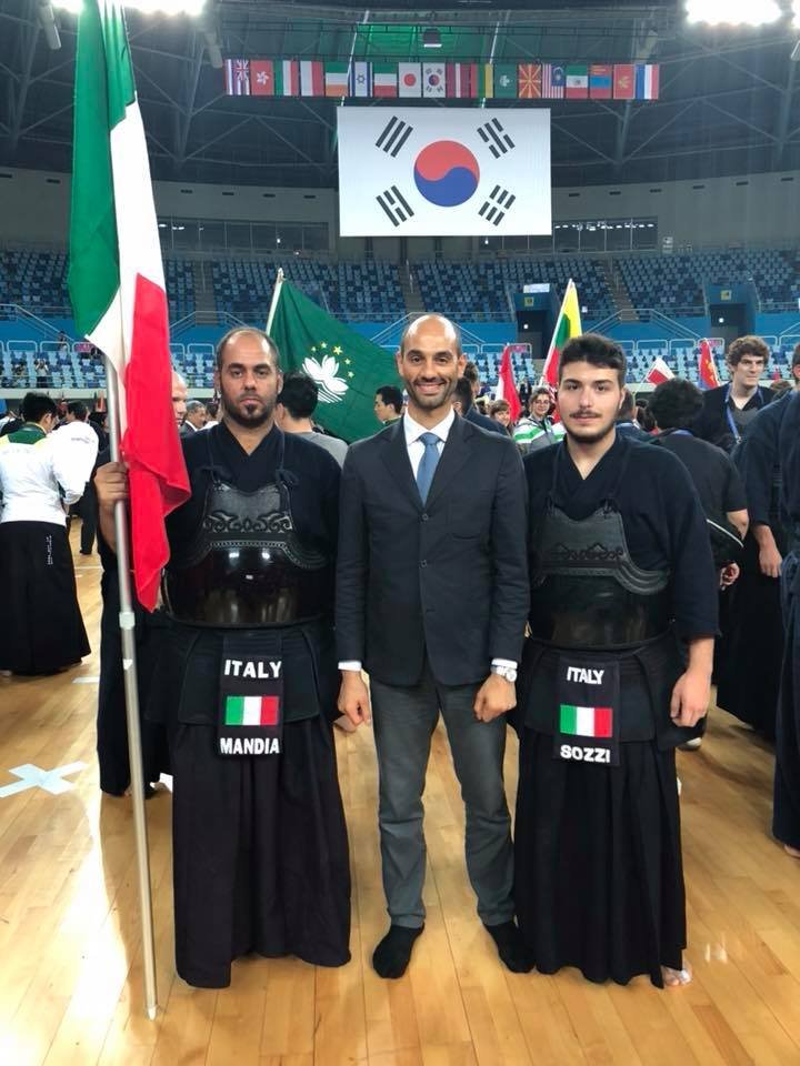 Kendo: Fabrizio Mandia arbitro in un prestigioso torneo in Grecia