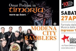 I Modena City Ramblers e Omar Pedrini insieme ad Alessandria