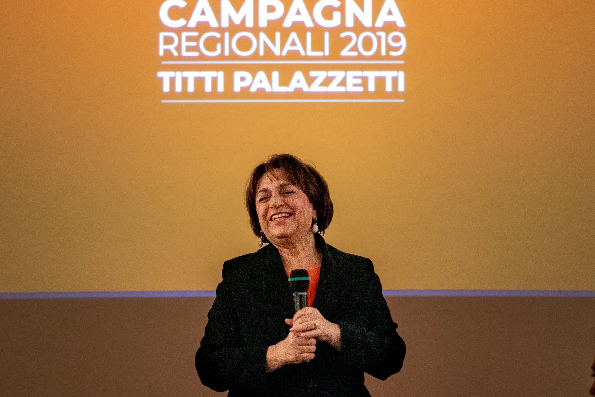 Titti Palazzetti in corsa alle elezioni regionali