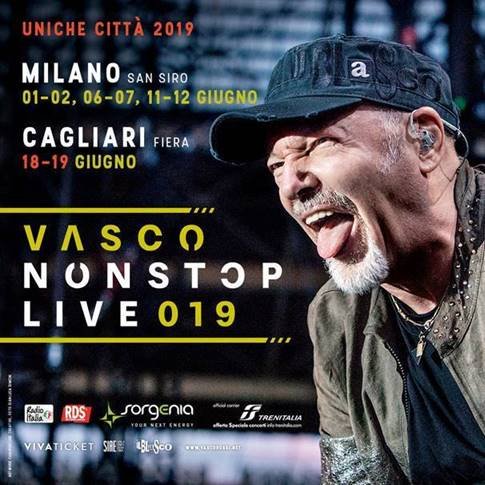 Un Vasco Rossi da record a San Siro per 6 concerti a giugno