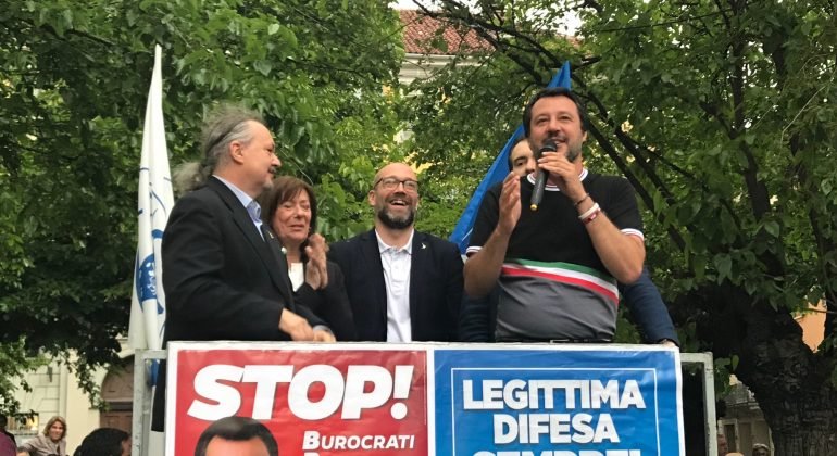Elezioni: il 10 giugno comizio del leader della Lega Matteo Salvini a sostegno del sindaco Cuttica