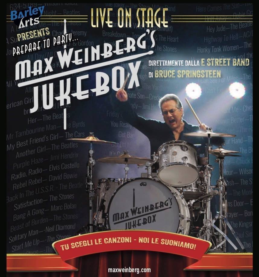 Max Weinberg’s Jukebox: in Italia il batterista della E Street Band