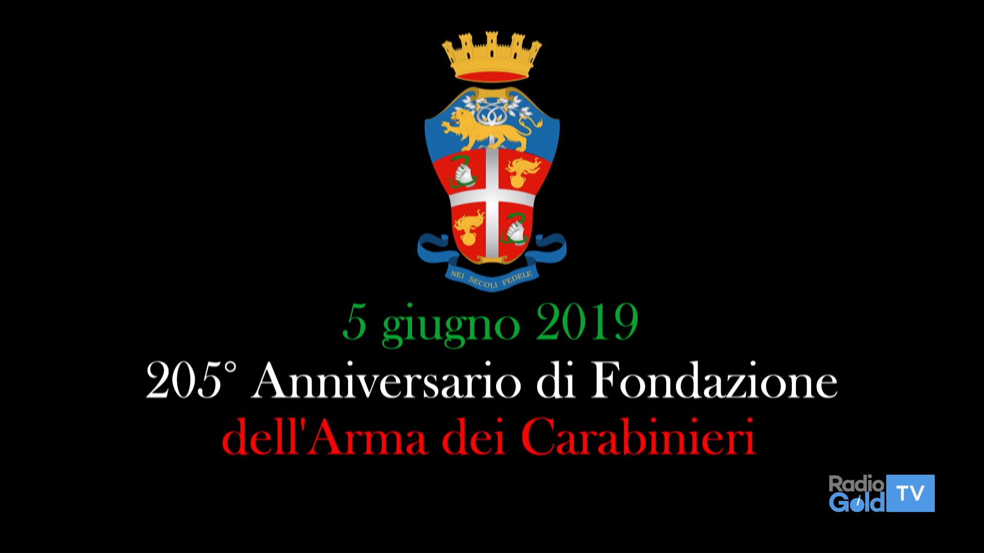 Il Comando Generale celebra i 205 anni dell’Arma dei Carabinieri