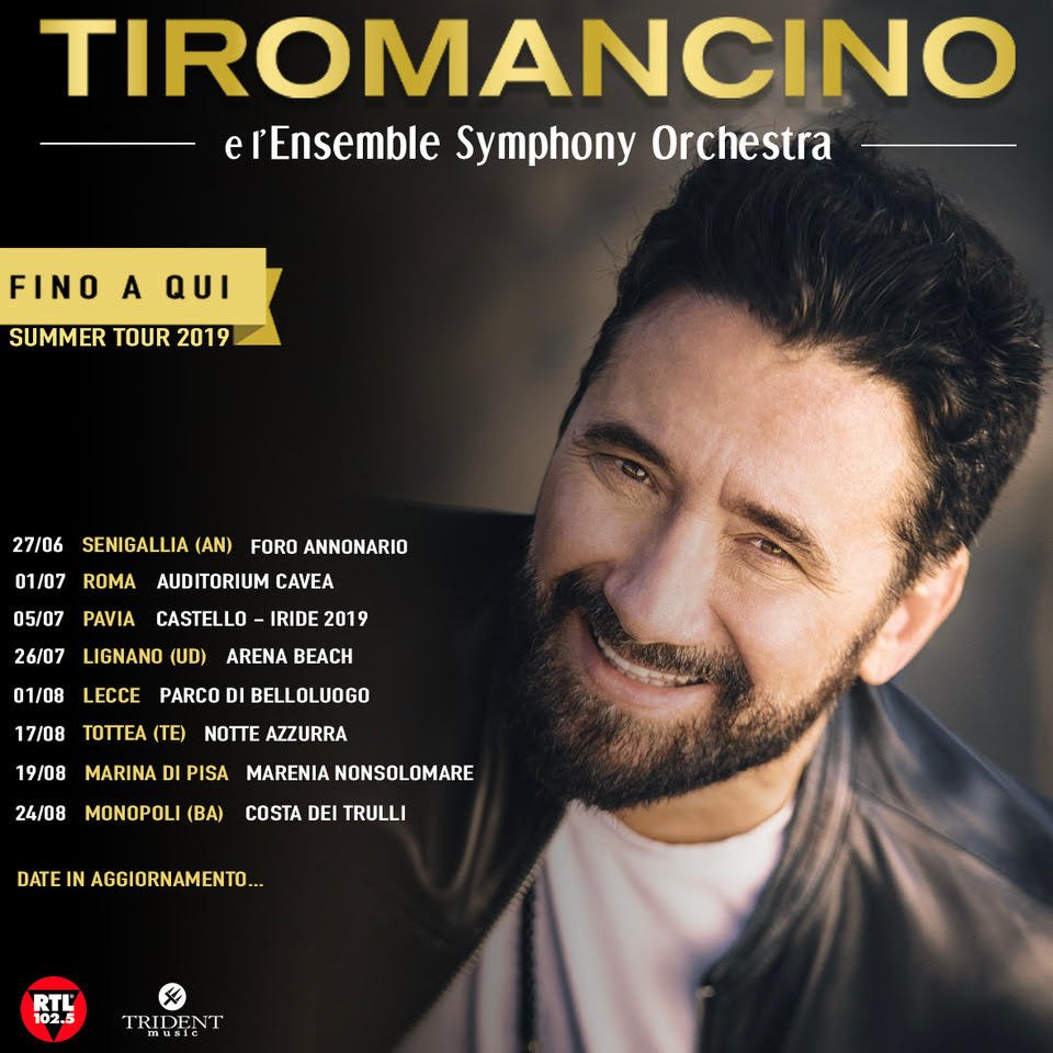 I Tiromancino tornano live con il tour estivo