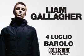 Liam Gallagher arriva al Collisioni festival 2019 a Barolo il 4 luglio