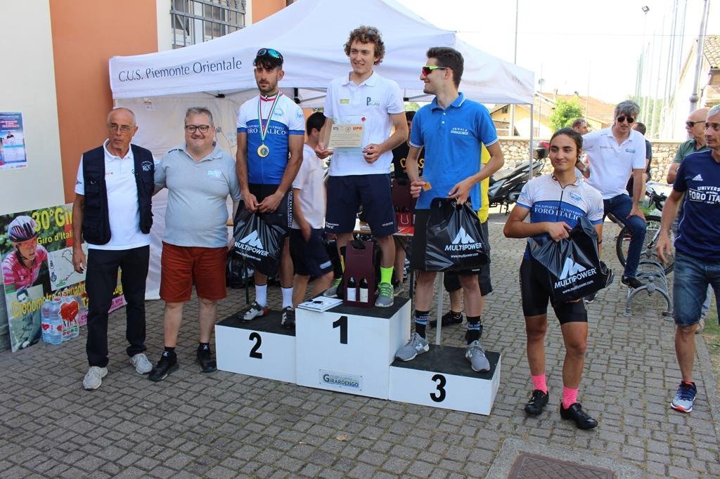 Ciclismo: Bruno Sanetti vince il trofeo universitario organizzato da Cuspo