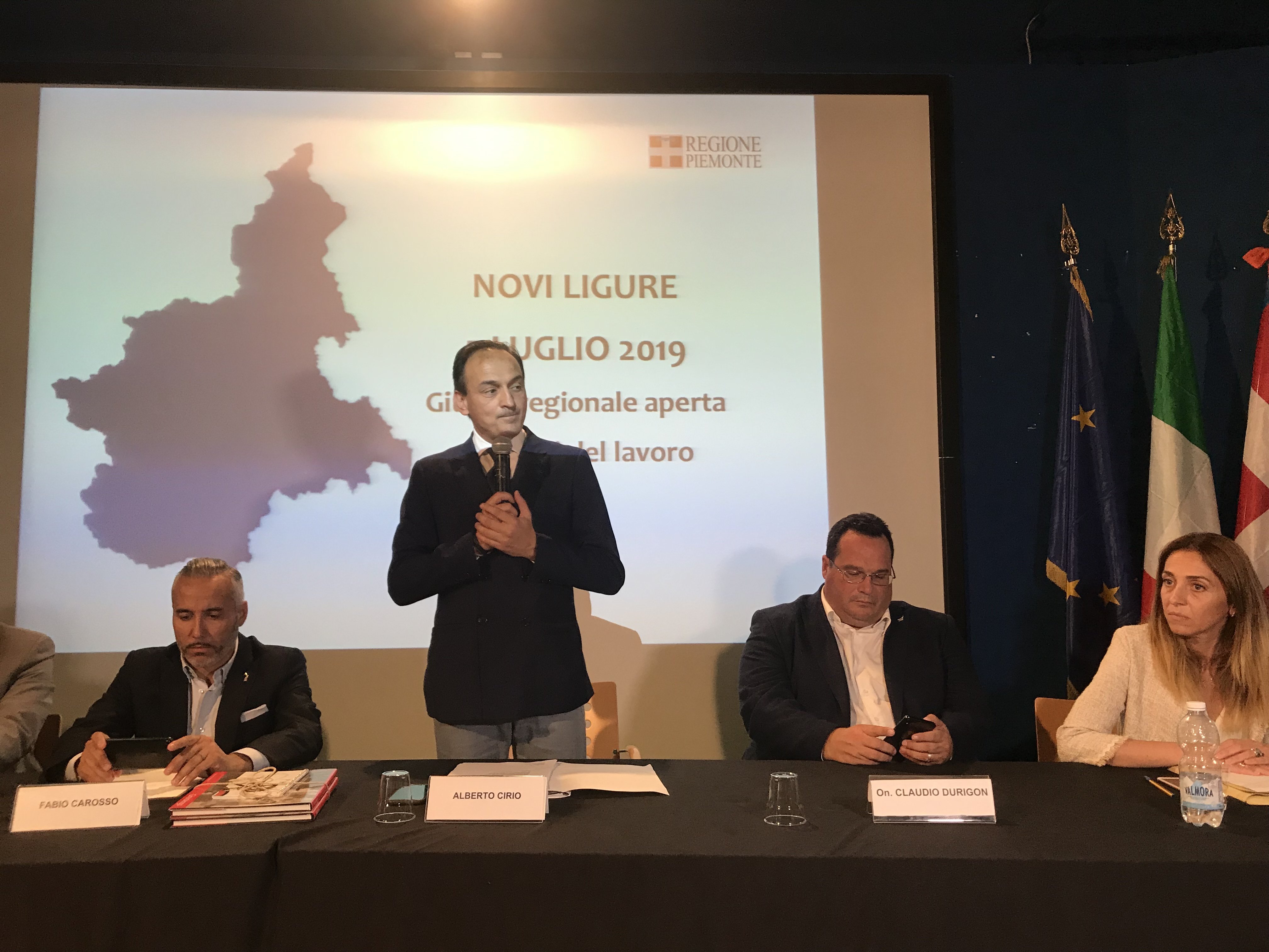Giunta regionale a Novi: Piemonte deve tornare a programmare