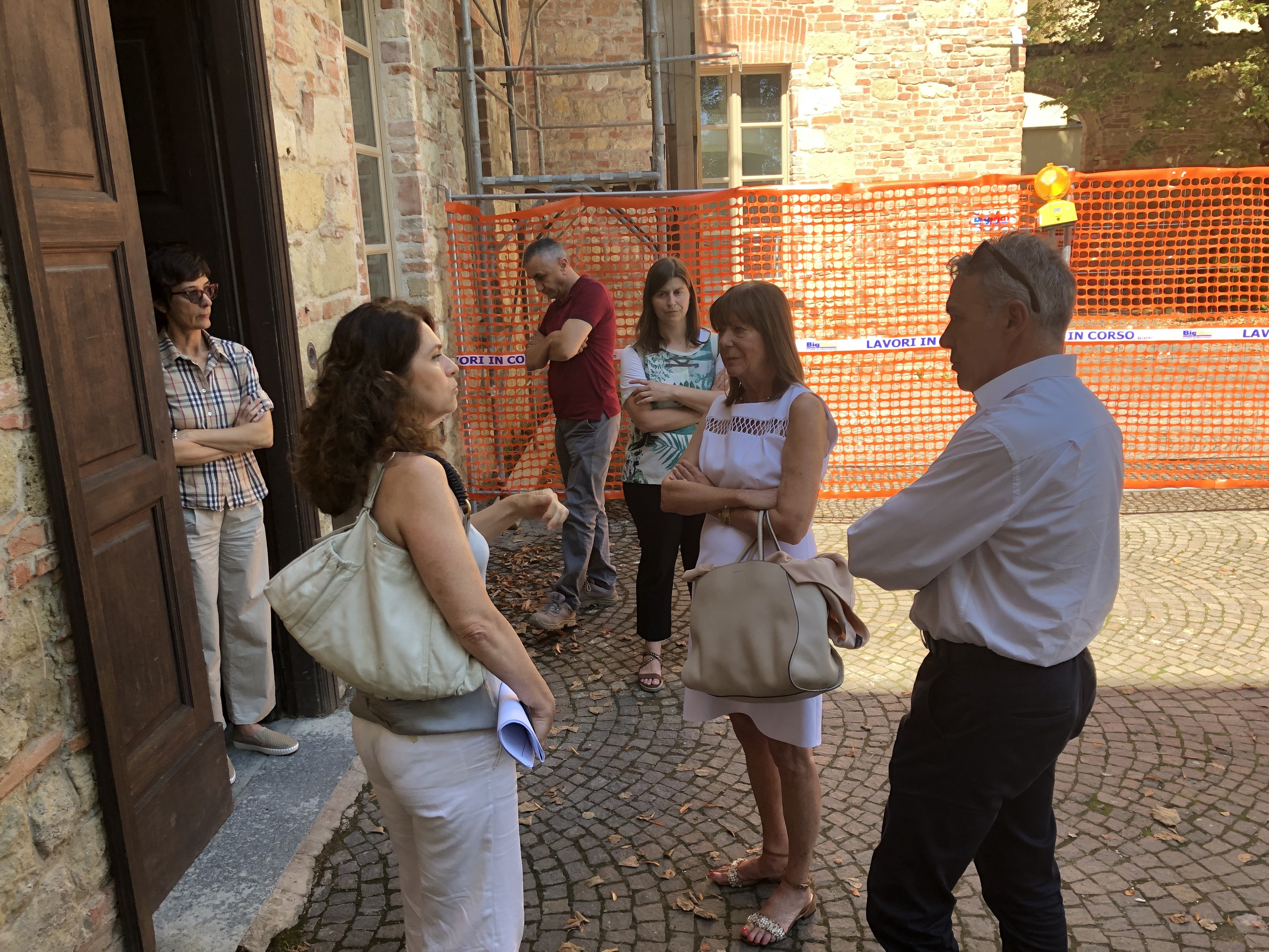 Vittoria Poggio visita Palazzo Callori, “splendida porta sul Monferrato”