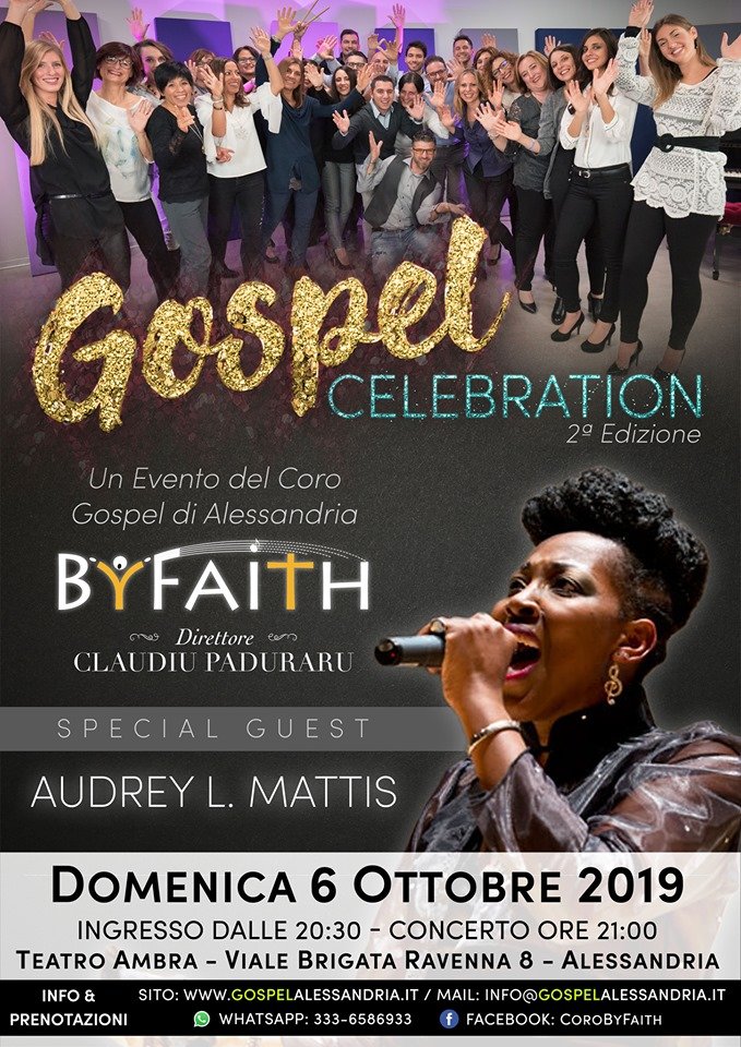 Gospel Celebration al Teatro Ambra di Alessandria