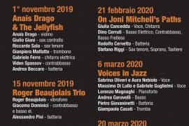 Jazzal 2019 – Presentato il calendario della rassegna 2019 / 2020
