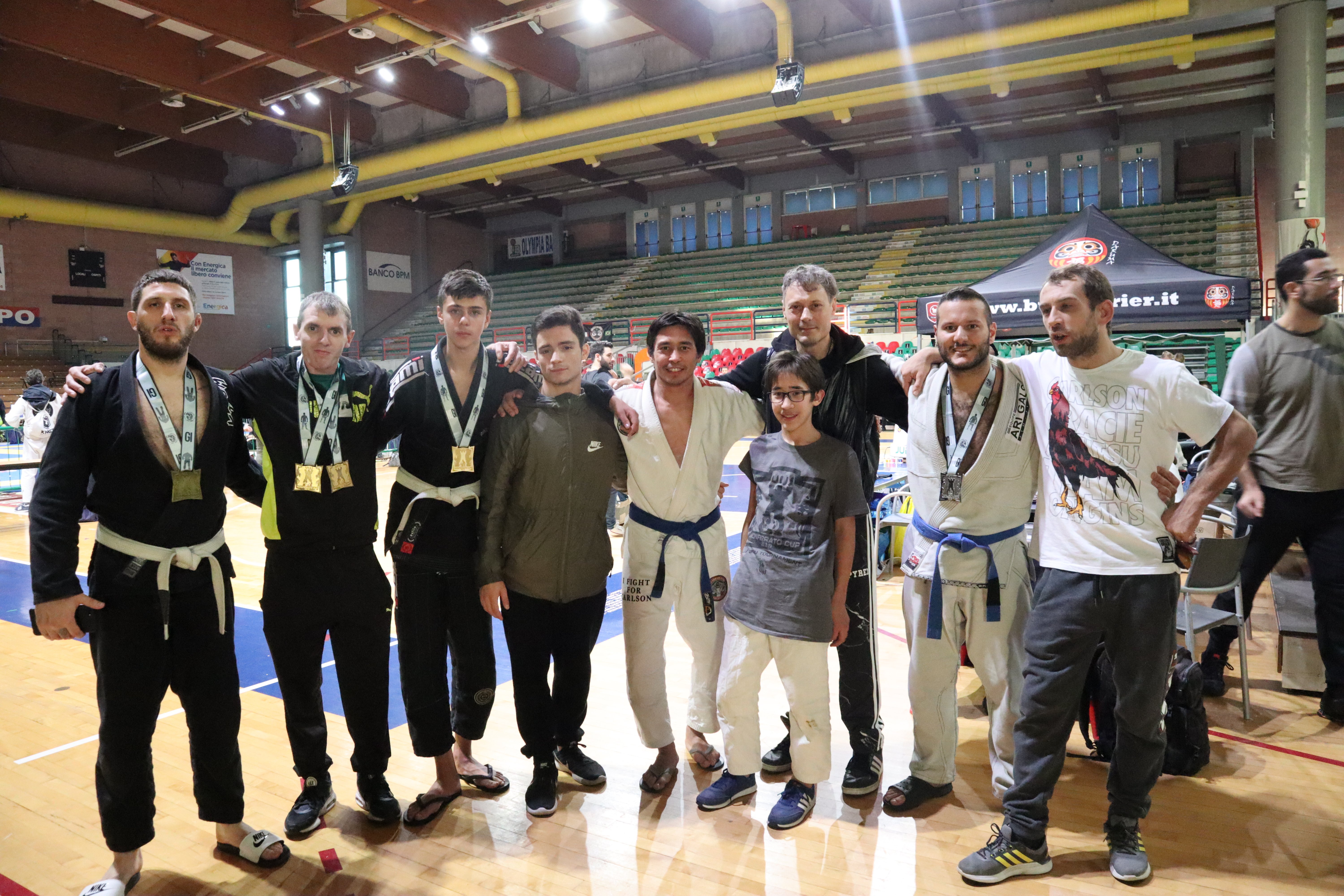 Brazilian Jiu Jitsu: 26 podi per Carlson Gracie Team al Casale Challenge