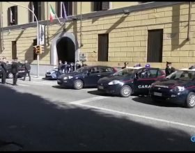 Le sirene dei Carabinieri di Casale per i poliziotti uccisi a Trieste