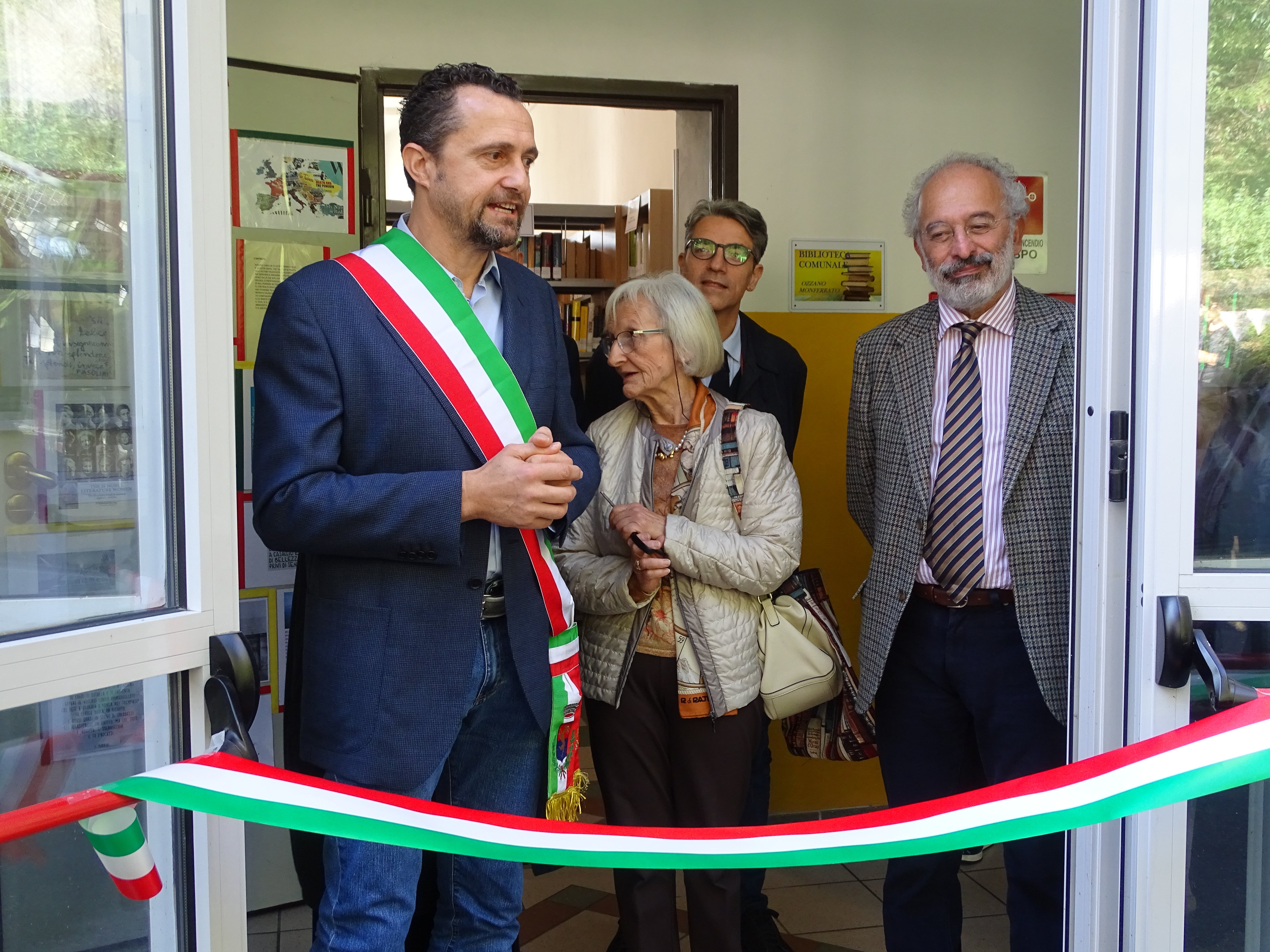Inaugurata la Biblioteca di Ozzano Monferrato