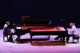 Stefano Bollani e Chucho Valdes in Piano a Piano a Torino