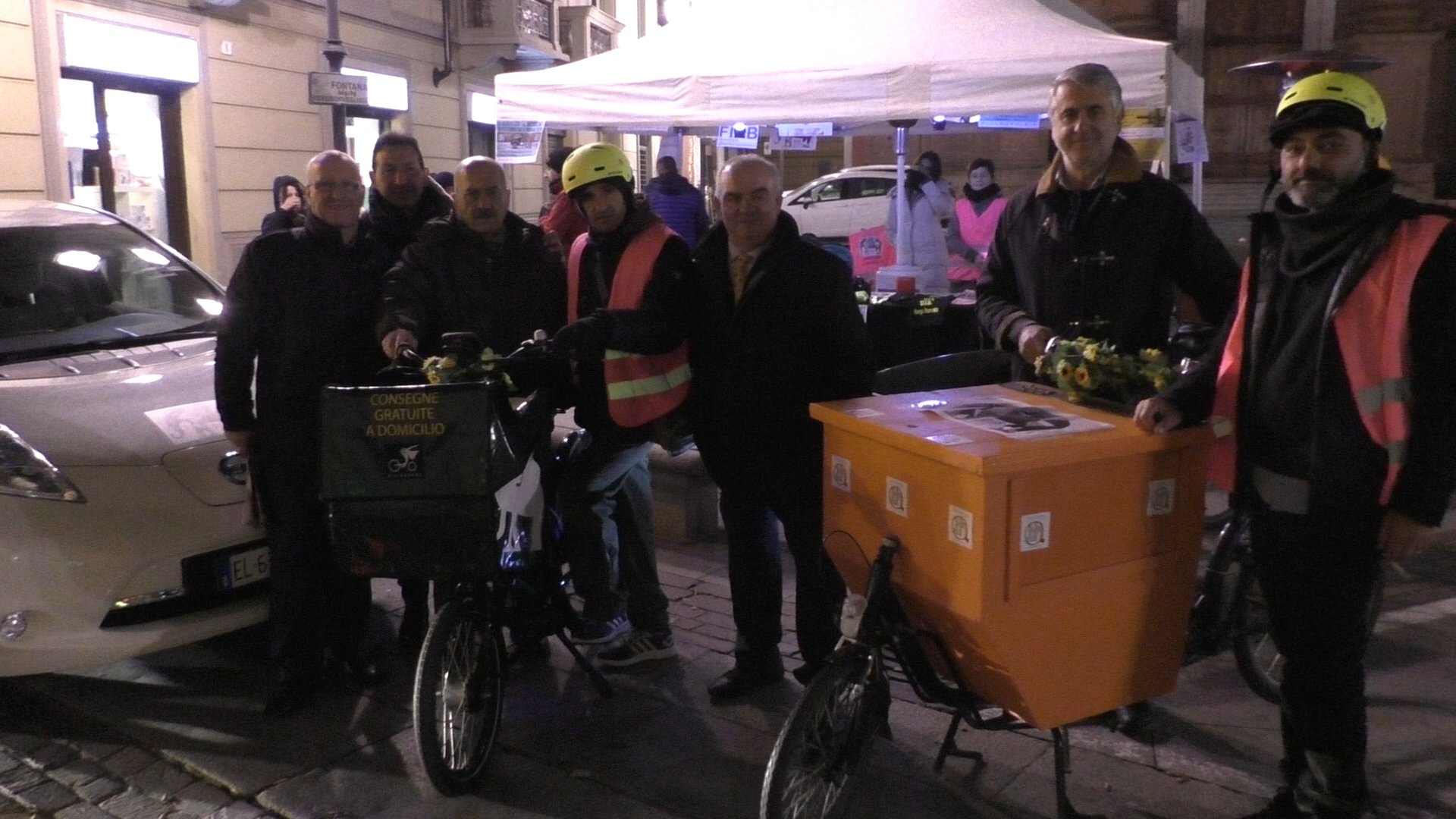 Borgo Rovereto: consegne gratis a casa grazie a volontari in bici