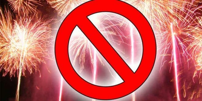 A Tortona vietati fuochi d’artificio e “botti” anche a Capodanno