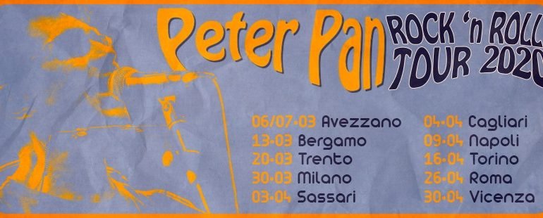 Edoardo Bennato torna in tour con Peter Pan Rock’n Roll Tour 2020