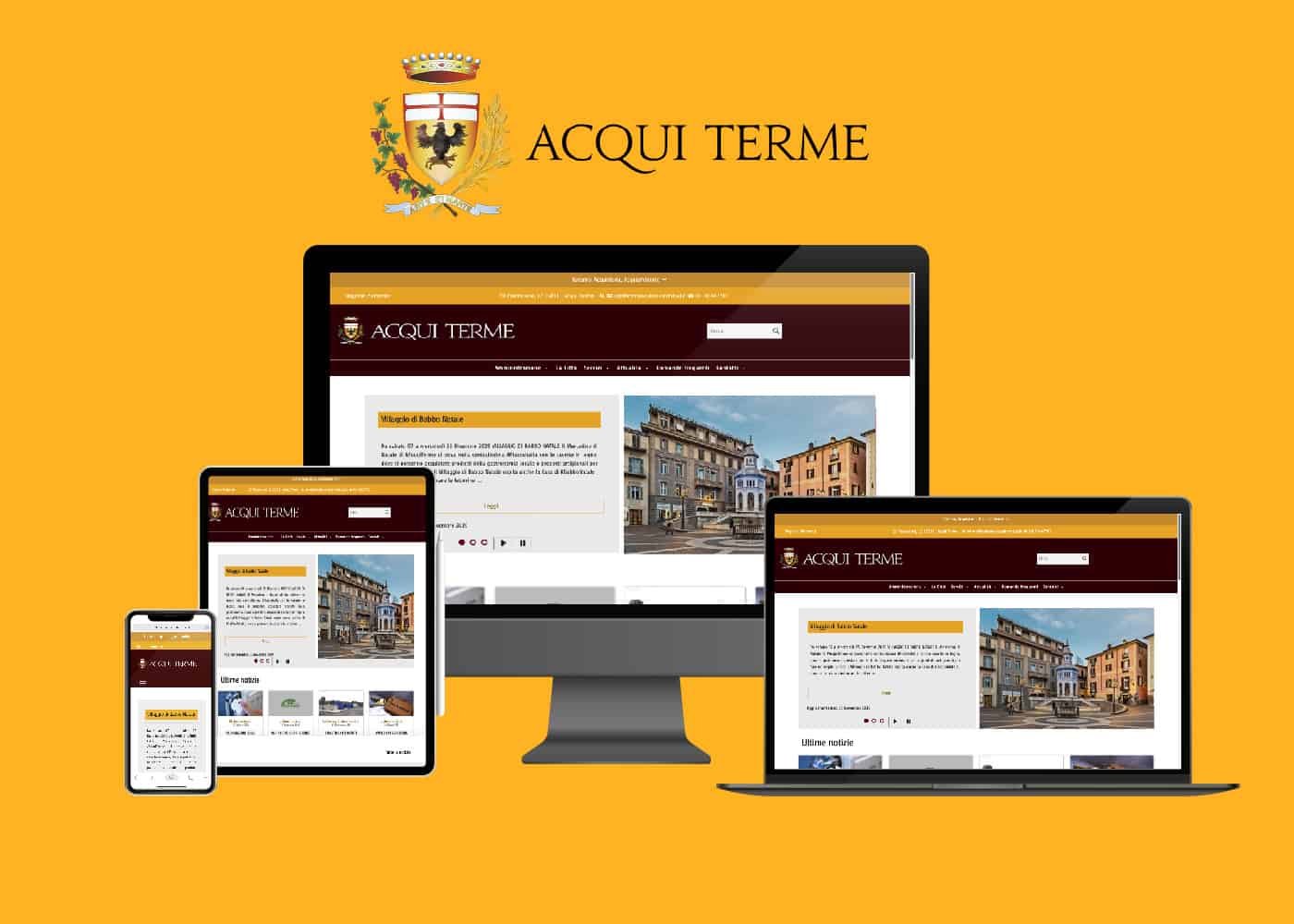 La Città di Acqui Terme ha il suo nuovo portale