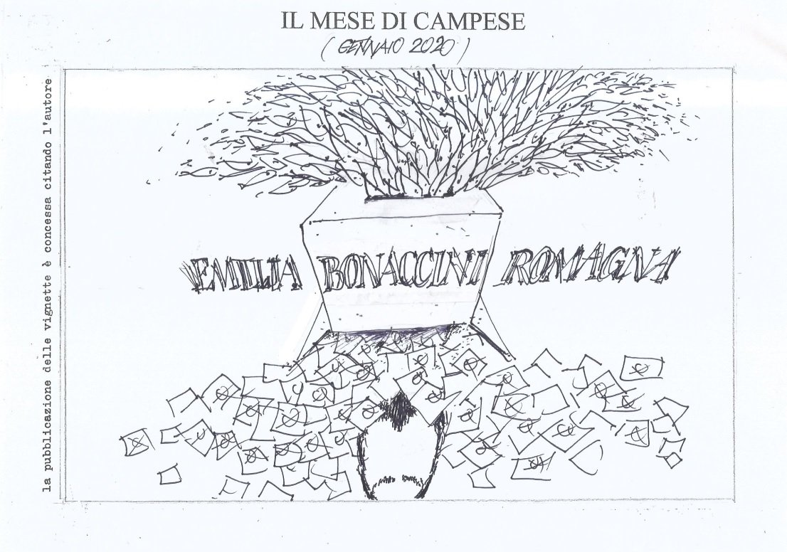 Le vignette di gennaio firmate Ezio Campese