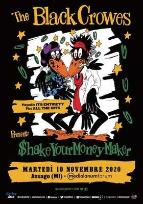 The Black Crowes festeggiano il 30° anniversario di Shake Your Money Maker