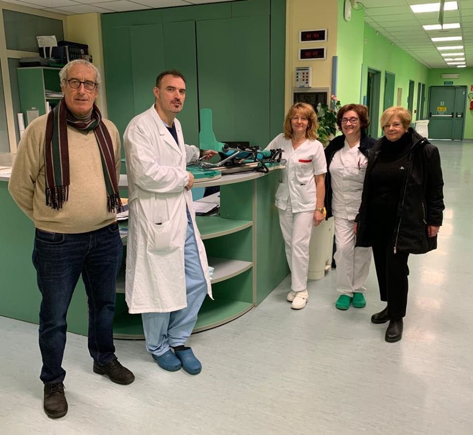 Il Fai dona all’Ospedale di Tortona un apparecchio per la riabilitazione