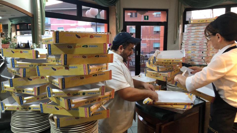 All’Ospedale di Novi arrivano 61 pizze offerte dal Giardino di Cassano Spinola