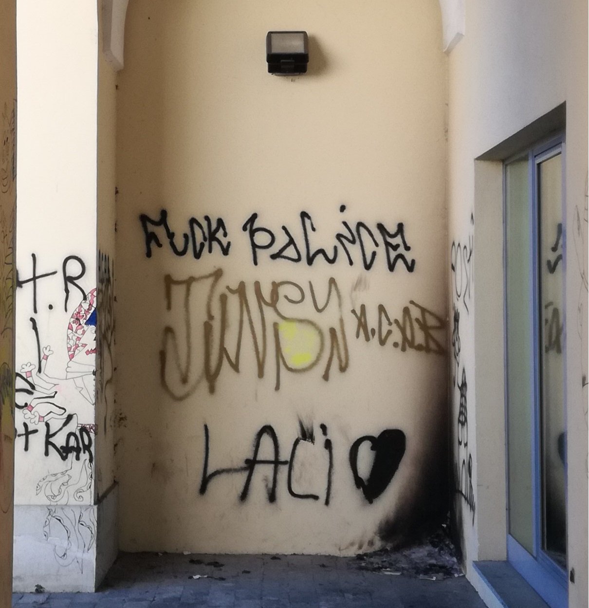 Case popolari di Alessandria: atto vandalico in via Verona