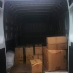 A Novi Ligure un camion carico di dispositivi di sicurezza per medici e infermieri