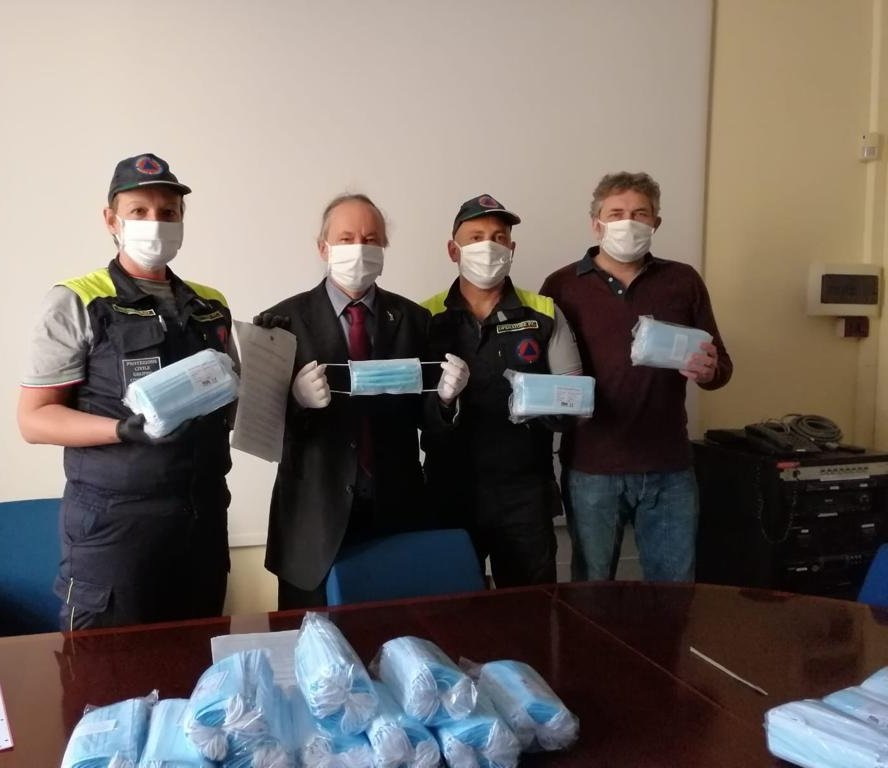 Coronavirus: arrivate 25 mila mascherine ad Alessandria. Saranno distribuite da venerdì