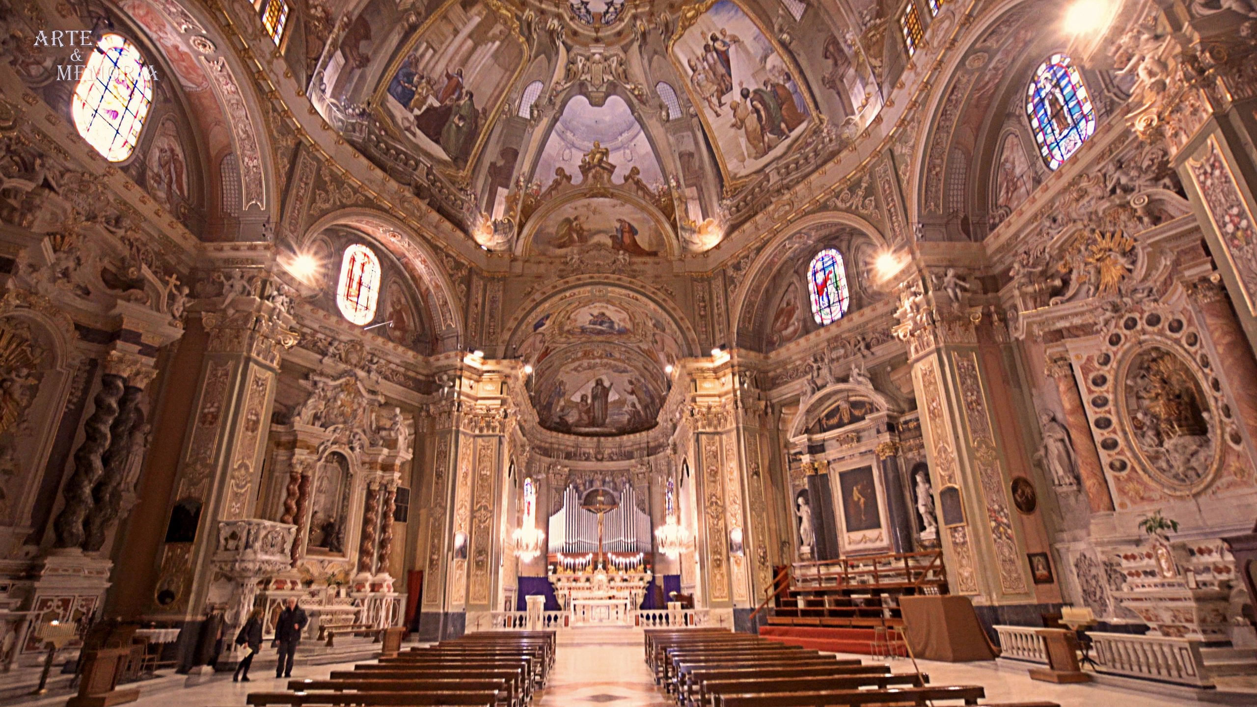 Luce, affreschi e barocco: la sontuosa chiesa dei Santi Nazario e Celso ad Arenzano