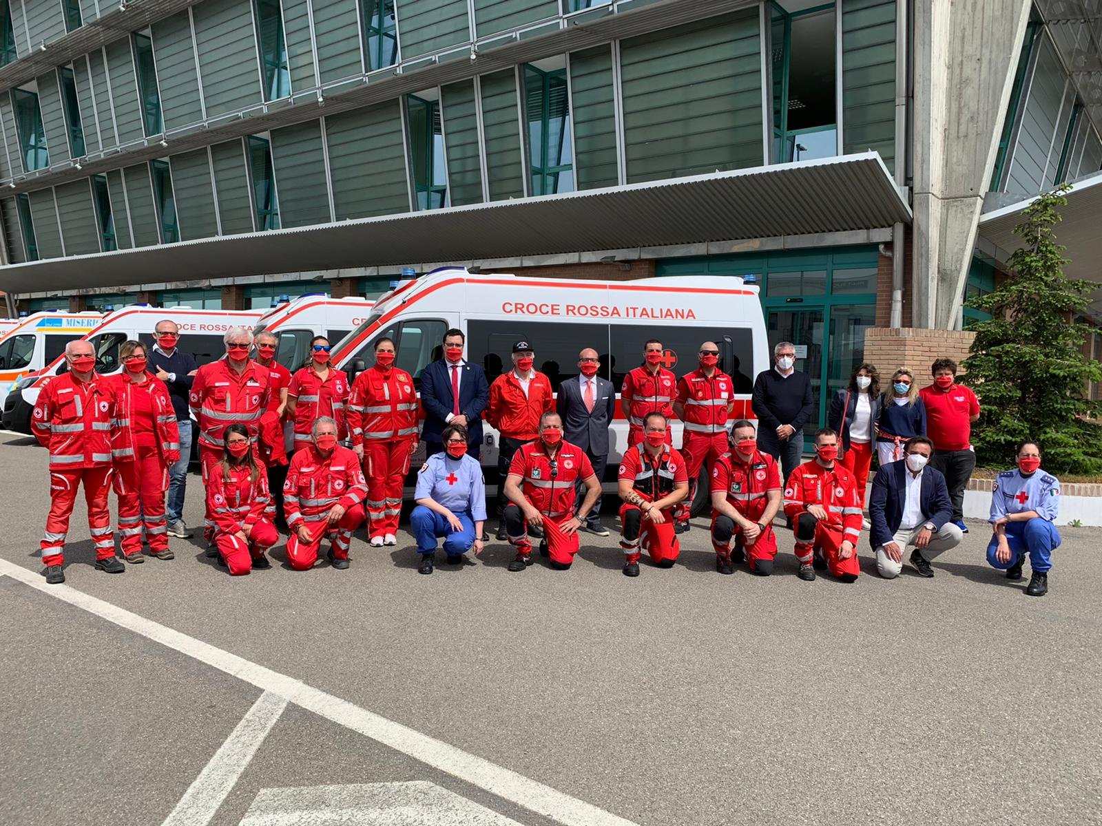 A Tortona il Gruppo Gavio dona sette ambulanze