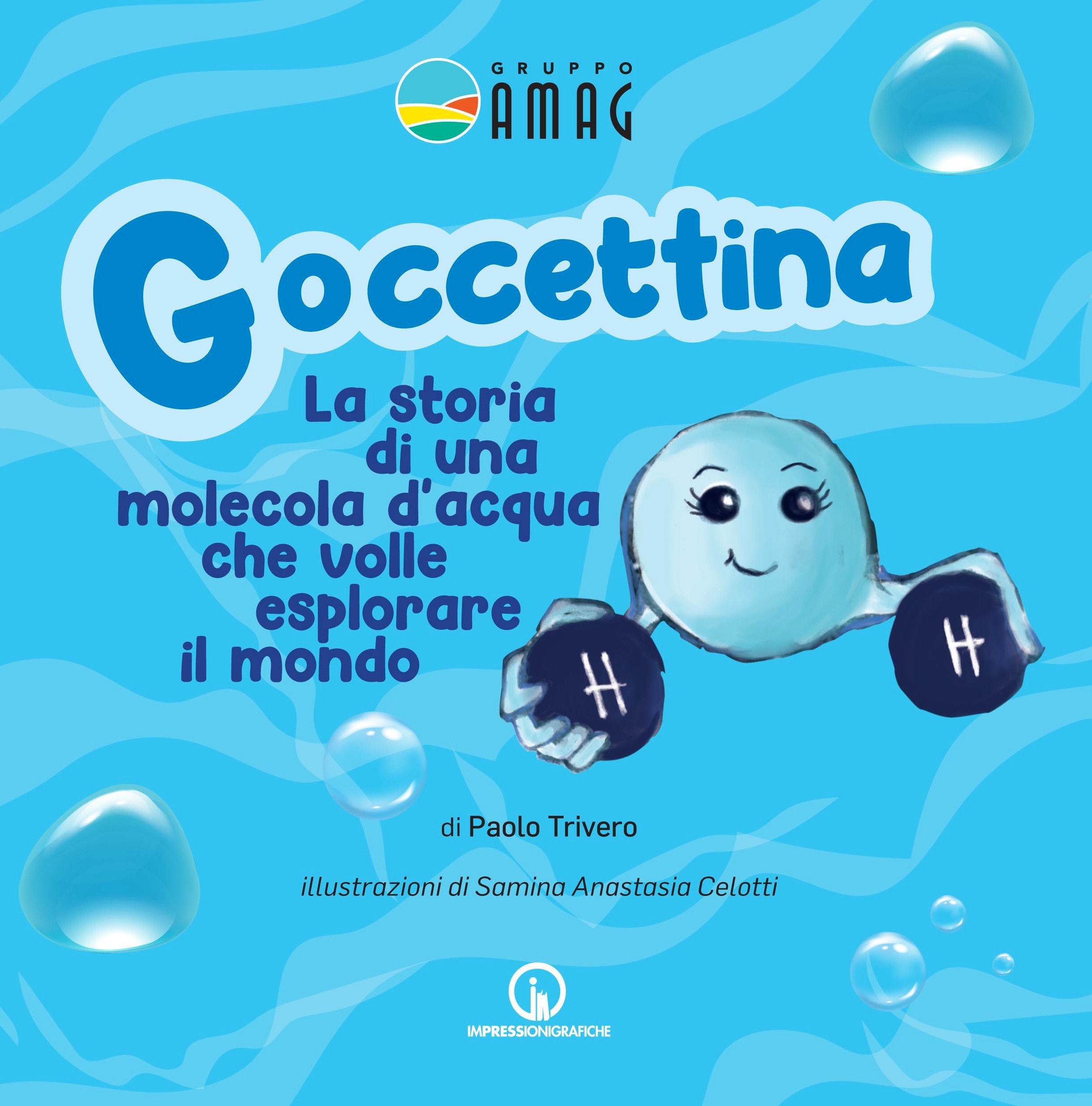 Sul sito di Amag Reti Idriche l’audiolibro di Goccettina, la storia di una molecola d’acqua