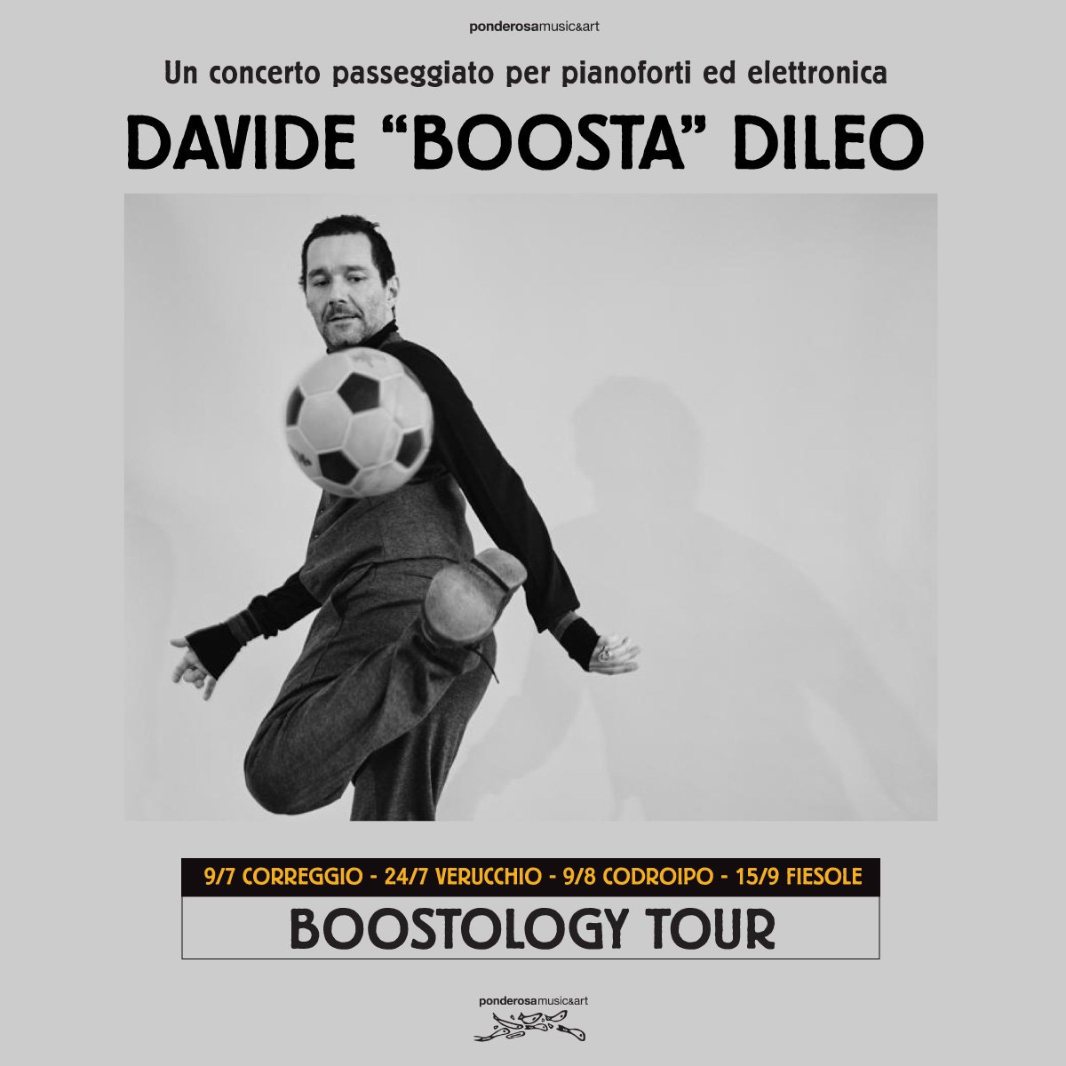 Boosta: dai Subsonica al tour solista Boostology