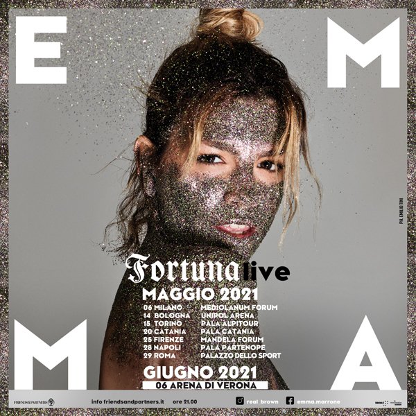 Emma: rinviati a maggio 2021 i concerti nei palasport italiani