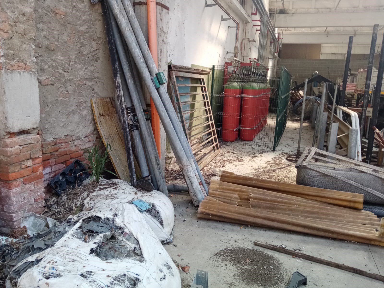 Guano, piccioni morti, topi e intonaco cadente: la squallida situazione del magazzino dell’Economato di Alessandria