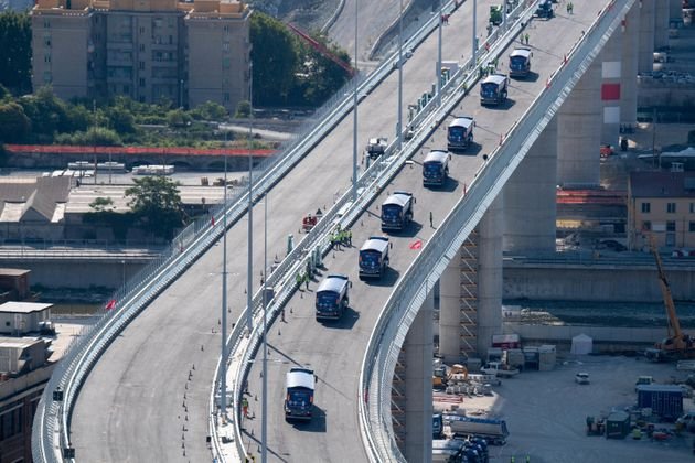 La diretta VIDEO dell’inaugurazione del Ponte San Giorgio di Genova