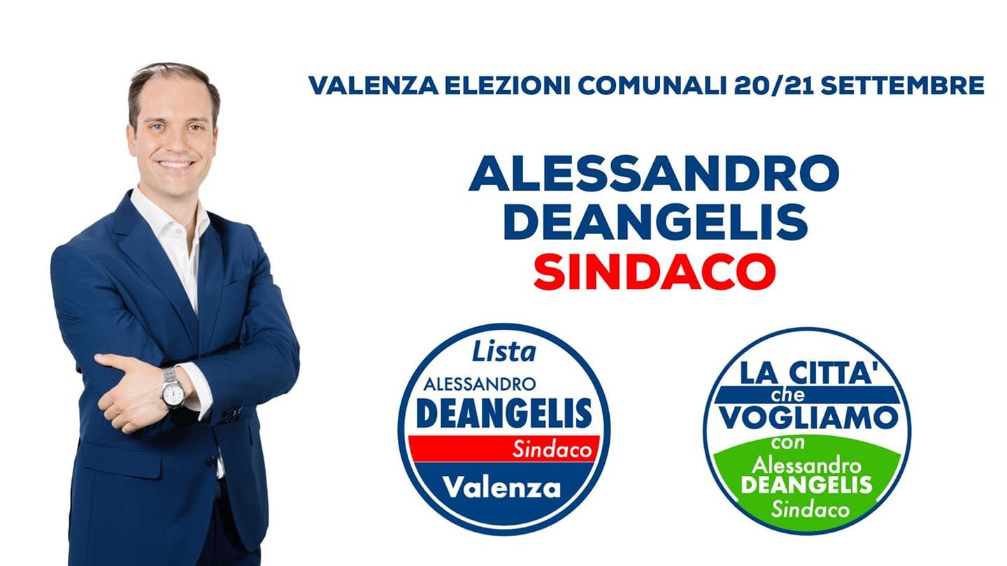 Elezioni Valenza: Deangelis chiude la campagna elettorale con un comizio e una diretta Facebook