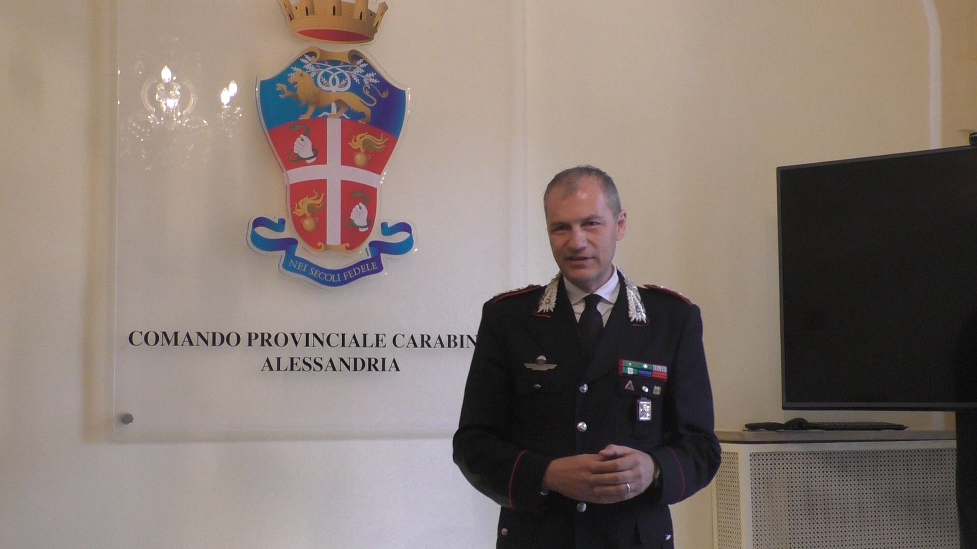 Carabinieri, il nuovo Comandante Provinciale: “Alessandria è un traguardo prestigiosissimo”