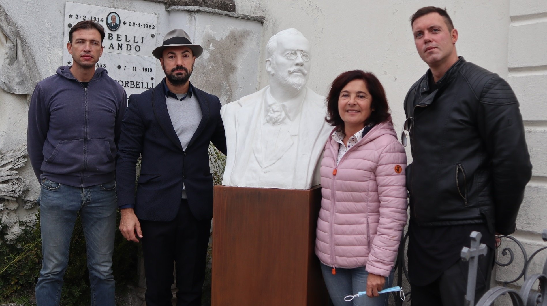 A Casale inaugurato un busto commemorativo dedicato ad Angelo Morbelli